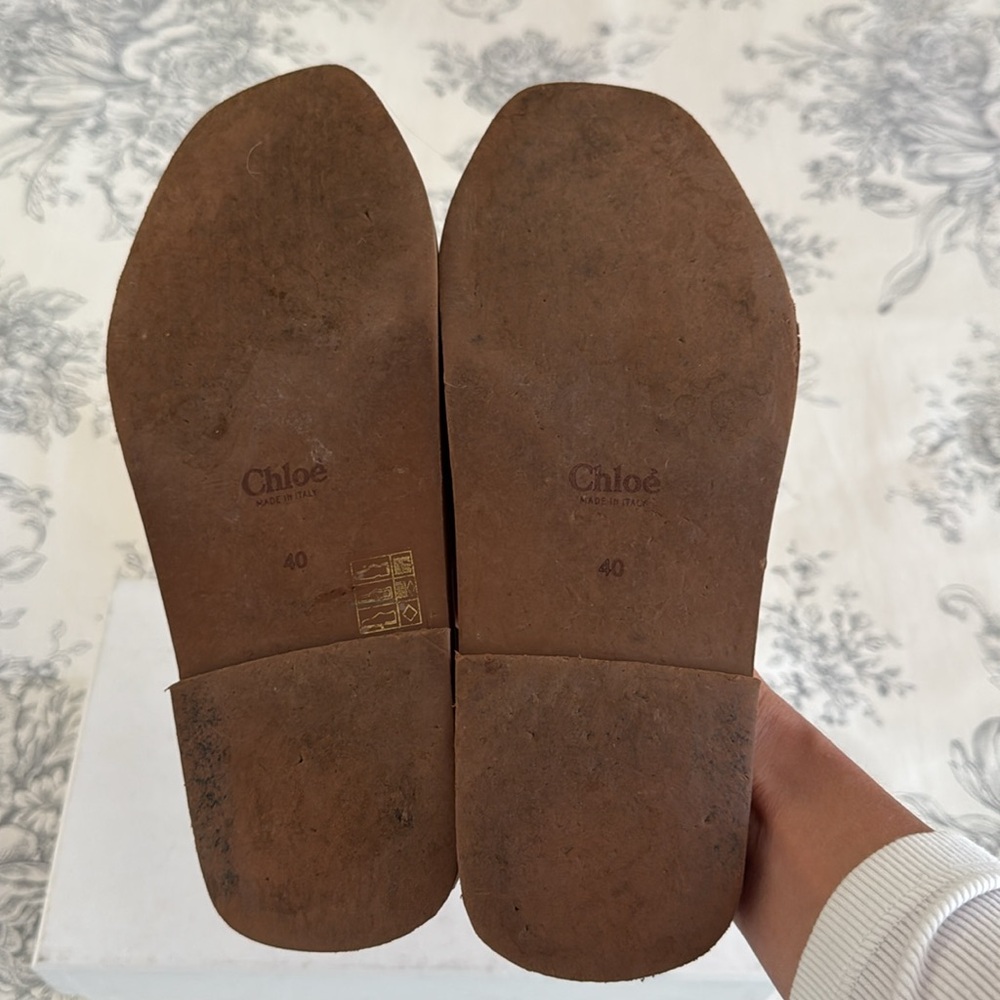 Chloe Woody Sandal Size 40/US 9 - Picture 7 of 13